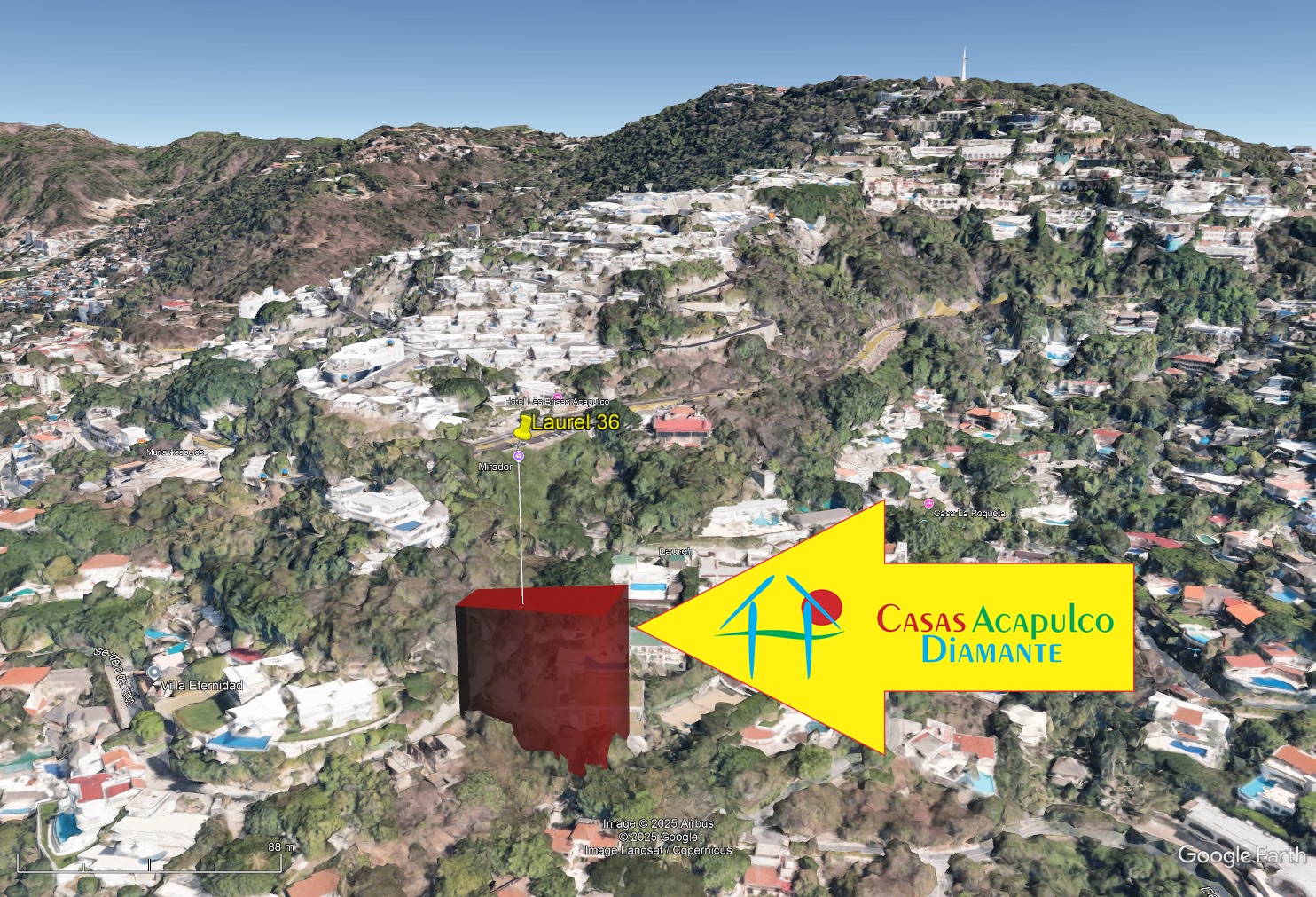 Terreno Laurel 36 - Ubicación satelital y entorno 4